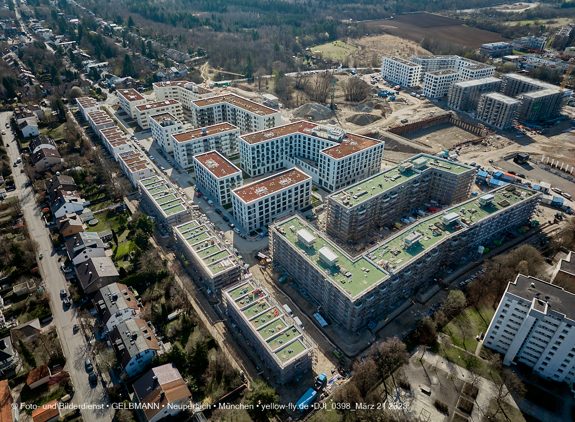 22.03.2023 - Baustele und Wohnanlage Alexisquartier